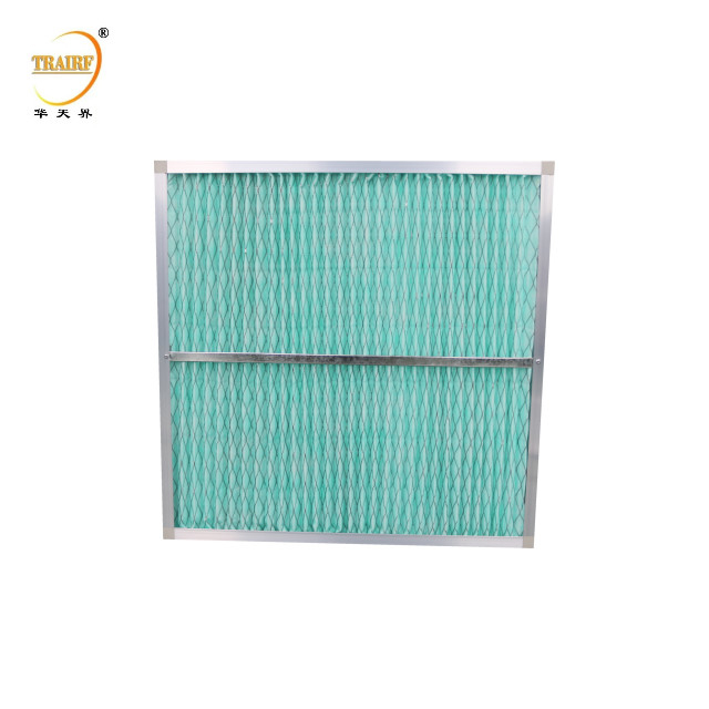 Aluminiumframe Primaire efficiëntie G4 Grob stoffilter Wasbaar voorfilter