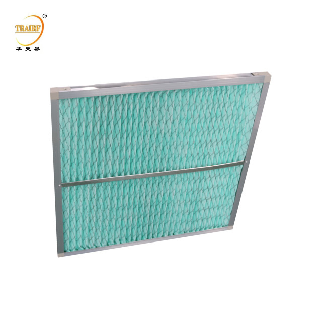 Aluminiumframe Primaire efficiëntie G4 Grob stoffilter Wasbaar voorfilter