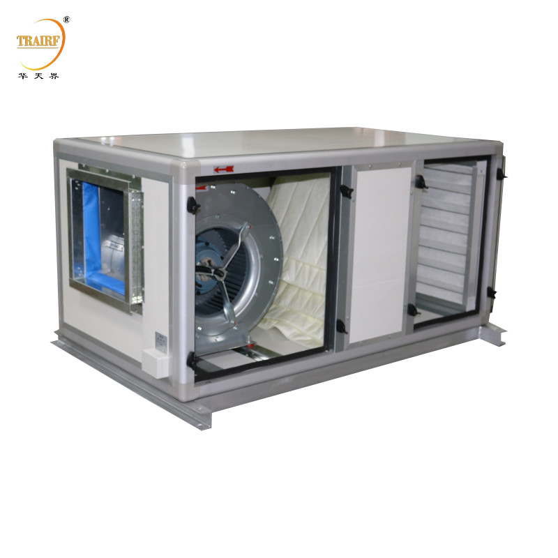 Industriële airconditioner met een luchtbehandelingseenheid Ahu voor airconditioning in HVAC