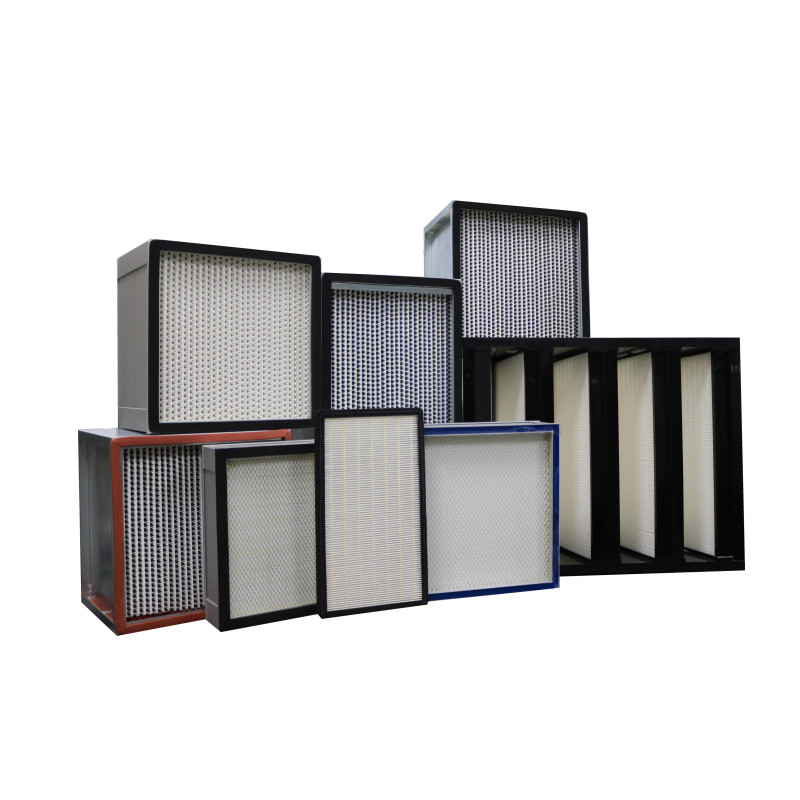 Metalen luchtventilatiefilter met 99,995% H14 HEPA-filter voor airconditioningventilatie