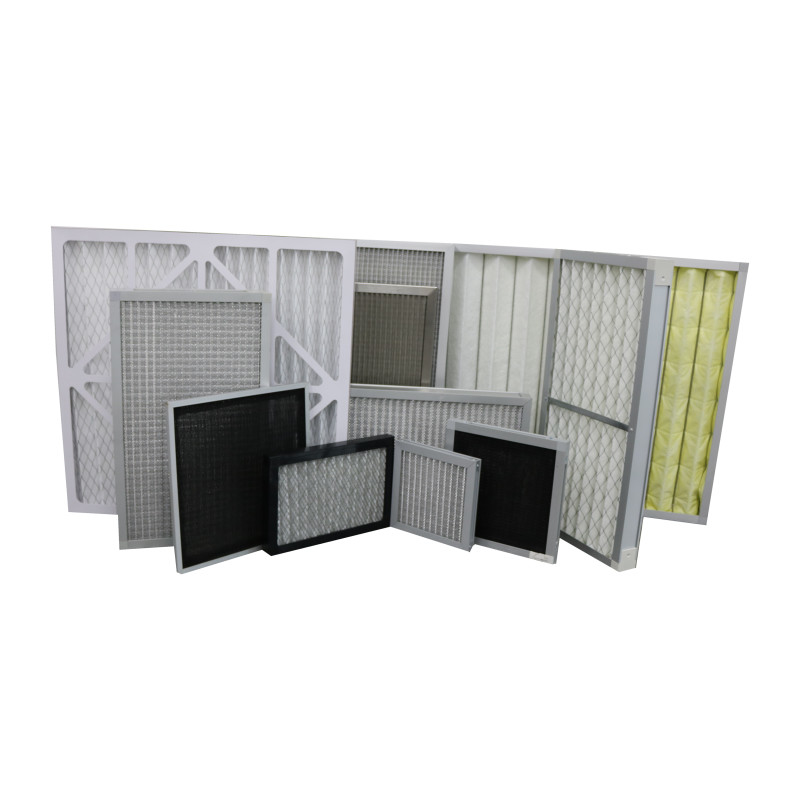 G4 F5 F6 F7 F8 F9 H13 H14 Mini pleatpaneel geactiveerd koolstoffilter voor thuis airconditioning