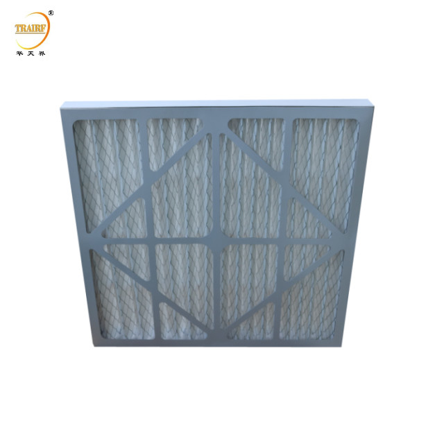 G3 G4 HVAC-voorfilter Merv 8/11/13/14 Papierframe gepleteerd luchtfilter voor airconditioning systeem