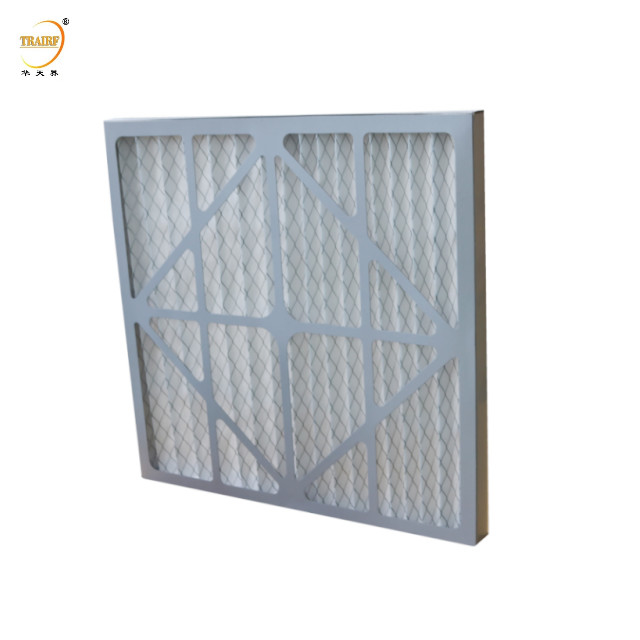 G3 G4 HVAC-voorfilter Merv 8/11/13/14 Papierframe gepleteerd luchtfilter voor airconditioning systeem